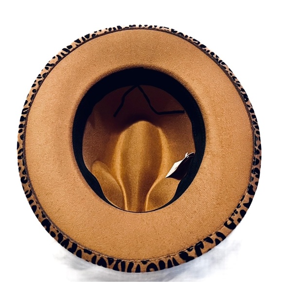 SOLD OUT🛍🆕LEOPARD PRINT FEDORA HAT - Picture 4 of 4